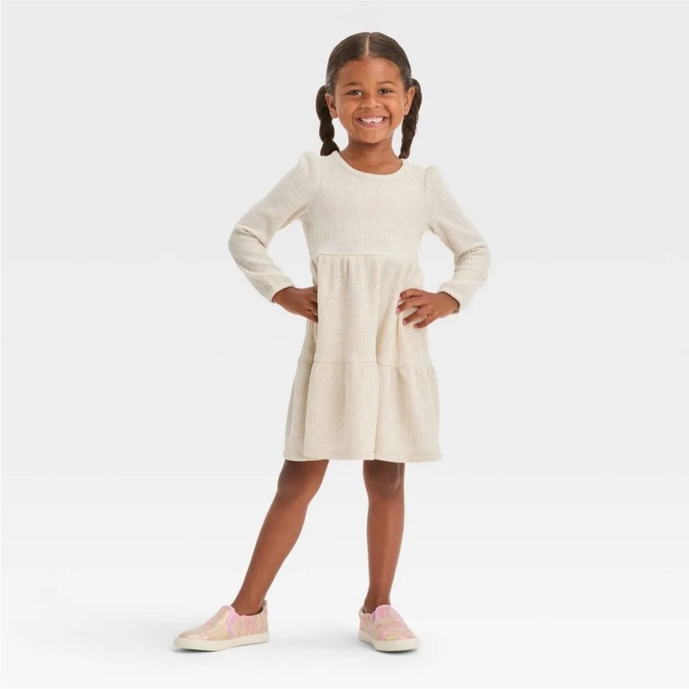 Cat and Jack infant waffle print dress